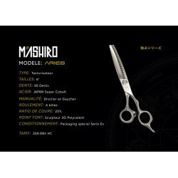 Ciseaux sculpteur aries mashiro 6.0