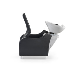 Bac à shampoing ergonomique artemisia access evo skaï noir + option massage à air