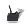 Bac à shampoing ergonomique artemisia access evo skaï noir + option massage à air