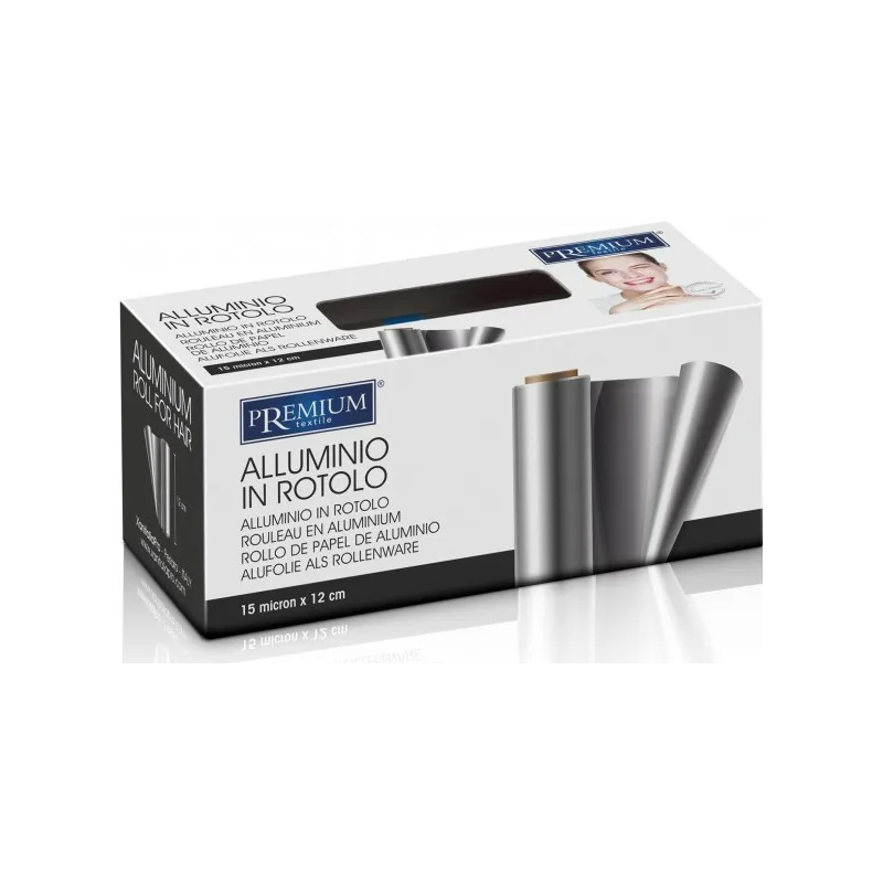 Aluminium silver 12 cm 15 microns