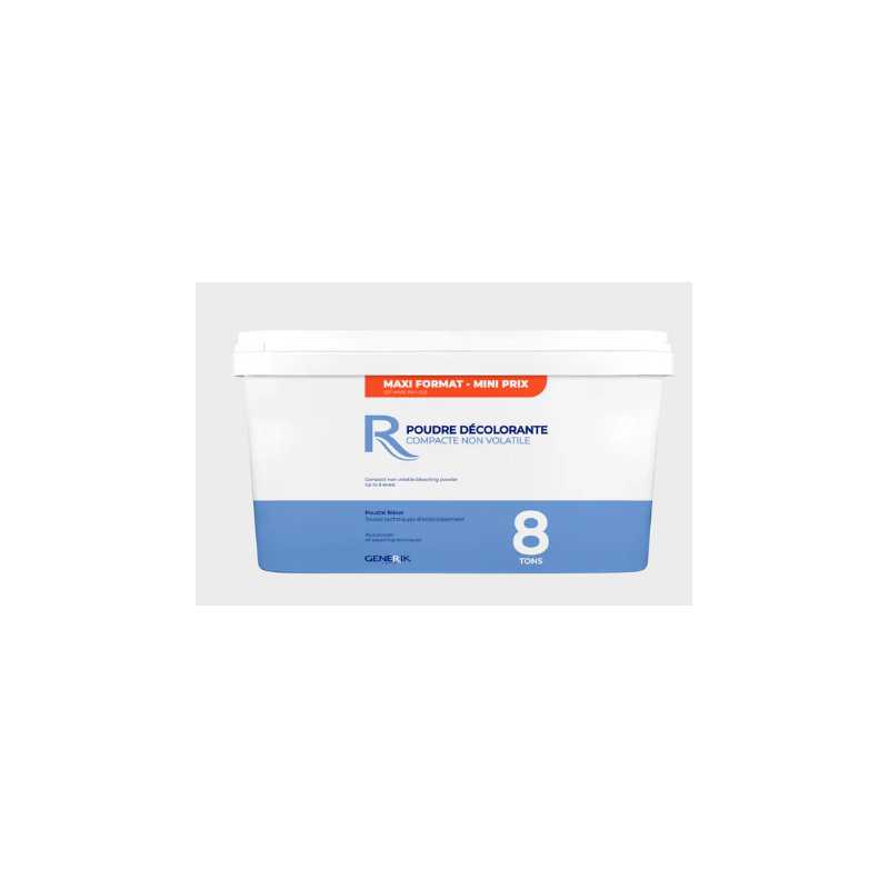 PACK 4X500G POUDRE BLEU GENERIK