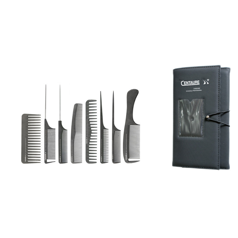 Pochettes x8 peignes carbones