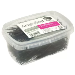 Épingle ondulée noire 7cm 655349