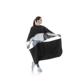 Cape poncho avec fenêtre