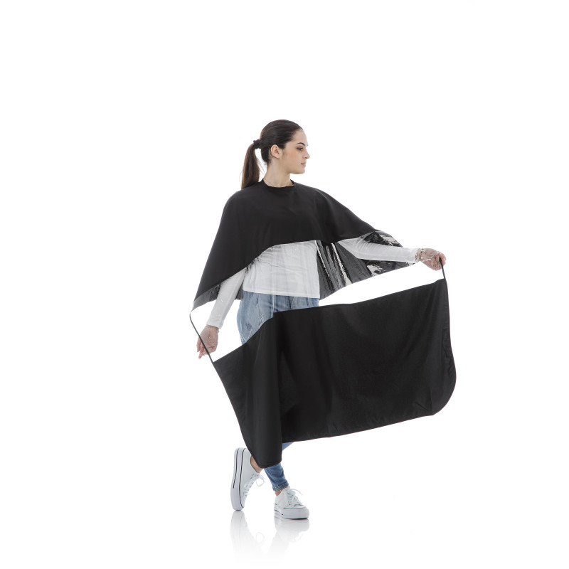 Cape poncho avec fenêtre