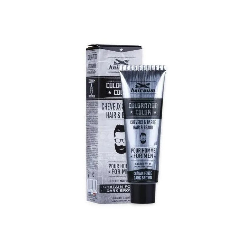 Coloration 5.1 barbe et cheveux hairgum 60ml